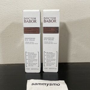DR. BABOR CLEAN FORMANCE Awakening Eye Cream – 15mL / 0.5fl oz, x2